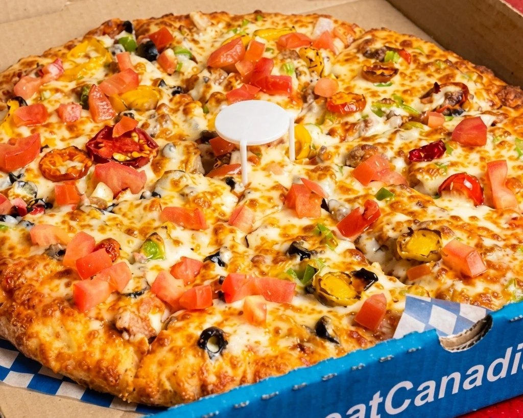 Mexican Pizza at Great Canadian Pizza Tuscany Calgary