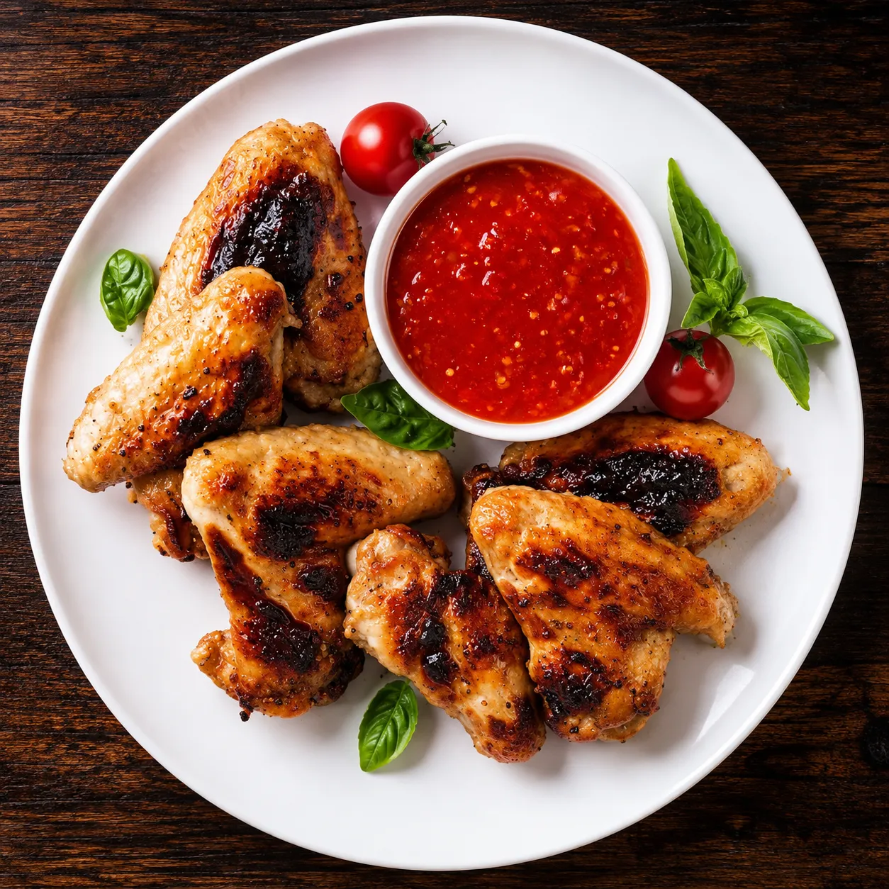 Crispy halal chicken wings at Great Canadian Pizza Calgary